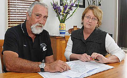 Paul Gerrard and Jackie Kyte are concerned The Exclusive Brethren has plans to build a church among their homes. Paul Gerrard and Jackie Kyte are concerned The Exclusive Brethren has plans to build a church among their homes.